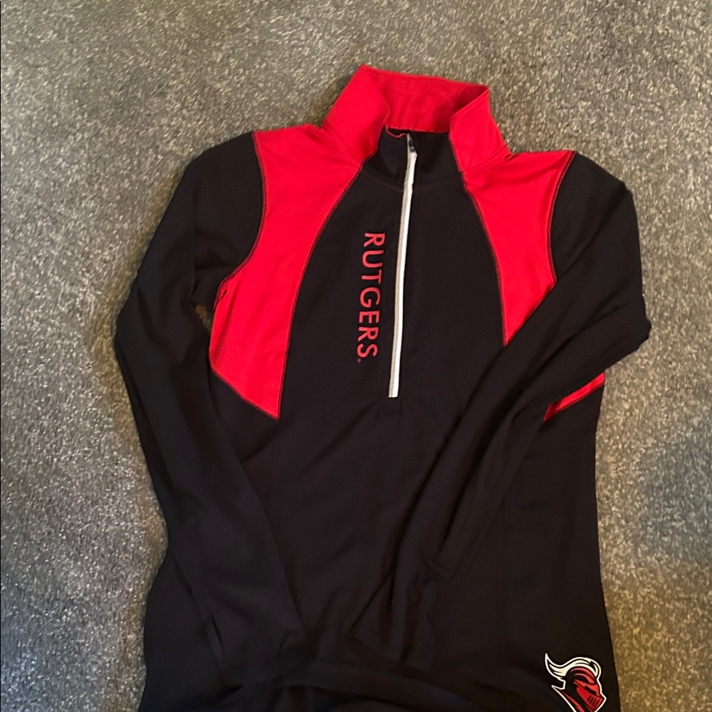 Rivalry Threads Red and Black Pullover